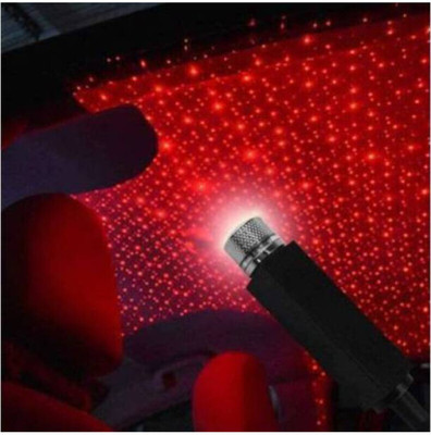 TECHNATURE N-HA96-CAR FANCY STAR LASER LIGHT FOR UNIVERSAL CARS(Red)(RED) Car Fancy Lights(Red)