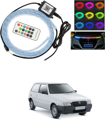 PRTEK Hood Flexible Headlight Waterproof Daytime Running Light Strip 832 Car Fancy Lights(Multicolor)