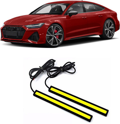 Enfield Works DRL LED LIGHT WHITE PAIR (17CM) EW-66 Car Fancy Lights(White)
