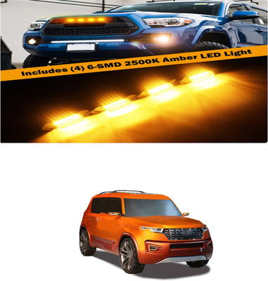 PRTEK Front Grille Running Light Car Fancy Lights FORHyundaiCarlino Car Fancy Lights(Black)