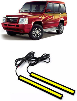 Enfield Works DRL LED LIGHT WHITE PAIR (17CM) EW-3129 Car Fancy Lights(White)