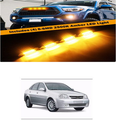 PRTEK Front Grille Running Light Car Fancy Lights FORChevroletOptra Car Fancy Lights(Black)