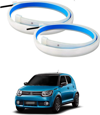 LOVMOTO Universal 12V Exterior Car Led Head Light Day Running Light/Turn Signal sg230 Car Fancy Lights(Multicolor)