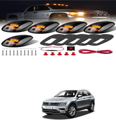 PRTEK Roof Running Top Warning Light ForTaigun Car Fancy Lights(Yellow)