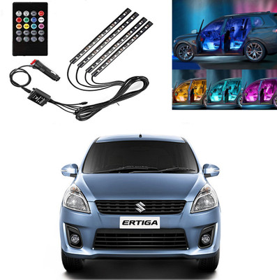 ROYAL AUTO MART Atmosphere LED Interior Light Under Dashboard with Remote Universal for Car_486 Car Fancy Lights(Multicolor)