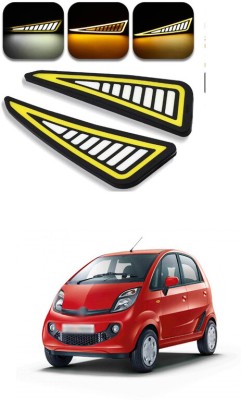 LOVMOTO Car COB LED Tail Light Flexible Strip Rear DRL Light For Na-no Tw-ist Indicator Light Car, Motorbike LED for Tata (12 V, 12 W)(Universal For Car, Pack of 1)