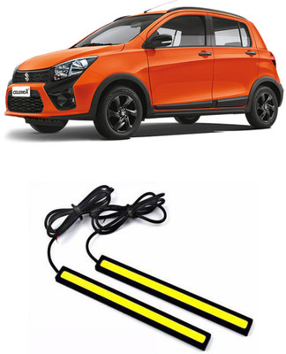 PROKONAI DRL LED LIGHT WHITE PAIR (17CM) P0296 Car Fancy Lights(White)