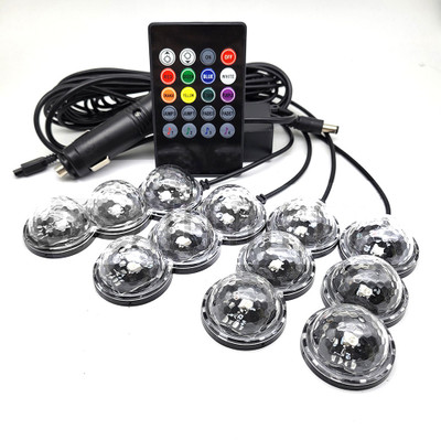 AutoPowerz Multicolor Remote Control Atmosphere Starlight For Car Car Fancy Lights(Multicolor)