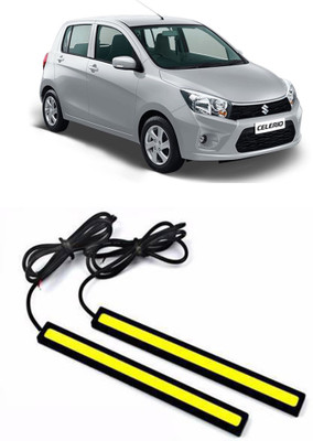 PROKONAI DRL LED LIGHT WHITE PAIR (17CM) P1561 Car Fancy Lights(White)