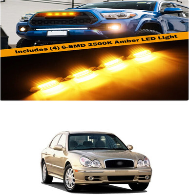 PRTEK Front Grille Running Light Car Fancy Lights FORHyundaiSonata Car Fancy Lights(Black)