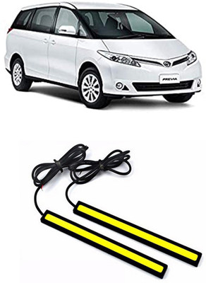 Enfield Works DRL LED LIGHT WHITE PAIR (17CM) EW-3656 Car Fancy Lights(White)