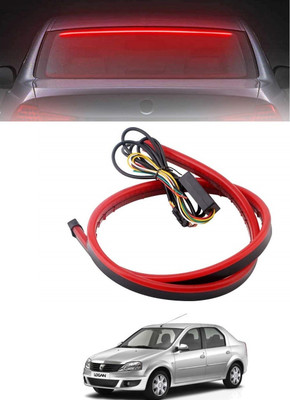 AuTO ADDiCT CAR REAR WINDSHIELD 90CM BRAKE STRIP WARNING LIGHT(RED) FOR MAHINDRA LOGAN Car Fancy Lights(Red)