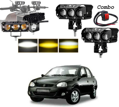 PRTEK LED Fog Lamp Unit for Hyundai Universal For Car