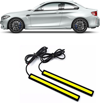 Enfield Works DRL LED LIGHT WHITE PAIR (17CM) EW-592 Car Fancy Lights(White)