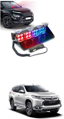 LOVMOTO Emergency Strobe Dash Police Lights Red Blue Police Light For Paj-ero Sp-ort Car Fancy Lights(Multicolor)