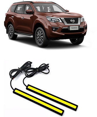 PROKONAI DRL LED LIGHT WHITE PAIR (17CM) P0453 Car Fancy Lights(White)