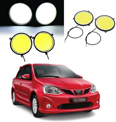LOVMOTO LED Fog Lamp Unit for Toyota Etios Liva