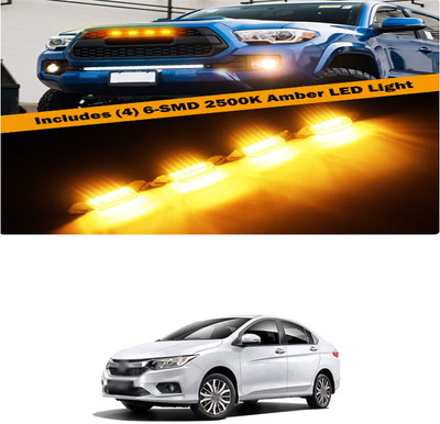 PRTEK Front Grille Running Light Car Fancy Lights FORHyundaiCreta Car Fancy Lights(Black)