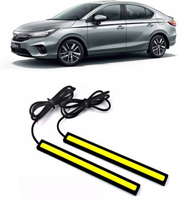 Enfield Works DRL LED LIGHT WHITE PAIR (17CM) EW-1455 Car Fancy Lights(White)