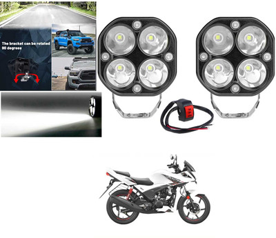 PRTEK LED Fog Lamp Unit for Mahindra Universal For Car