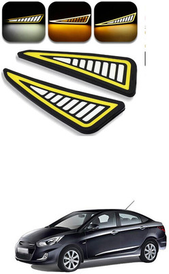 LOVMOTO Car COB LED Tail Light Flexible Strip Rear DRLlight For Ver-na Flui-dic Car Fancy Lights(Multicolor)