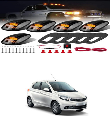 PRTEK Roof Running Top Warning Light ForTiago Car Fancy Lights(Yellow)