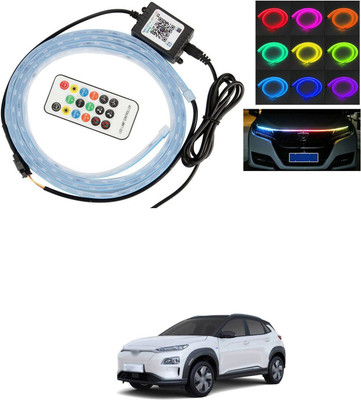 PECUNIA LED Strip Lights for Car, Flexible Car Hood Strip Light 861 Headlight Car LED for Hyundai (12 V, 12 W)(Universal For Car, Pack of 1)