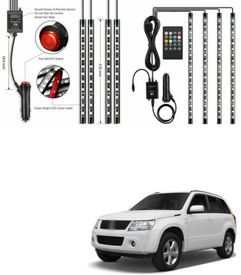 PROEDITION Car Led Light Strip DRL LED Daytime Running Lights a1164 Car Fancy Lights(Multicolor)