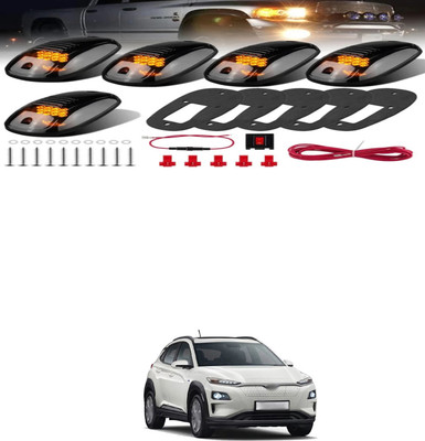 PRTEK Roof Running Top Warning Light ForKona Car Fancy Lights(Yellow)