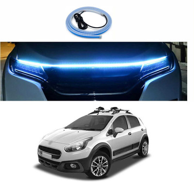 PRTEK Car Hood LED Strip Light Blue, Daytime Running Light, Universal Fit Bonnet X8 Car Fancy Lights(Blue)