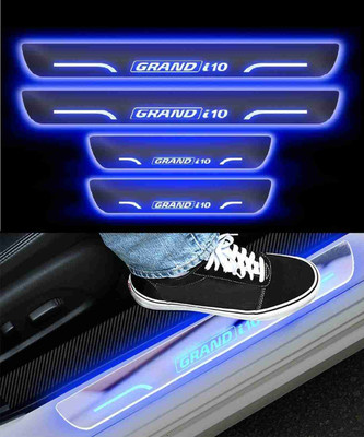 AR Accessories Car Sill Plate Light For Grand i 10 , Car Foot Step Light For Grand i 10 Car Fancy Lights(Blue)