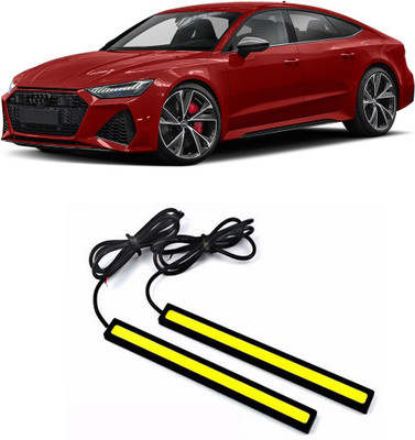 Enfield Works DRL LED LIGHT WHITE PAIR (17CM) EW-2866 Car Fancy Lights(White)