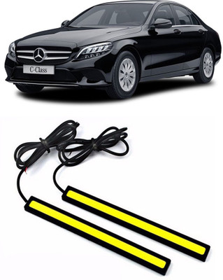 Enfield Works DRL LED LIGHT WHITE PAIR (17CM) EW-876 Car Fancy Lights(White)