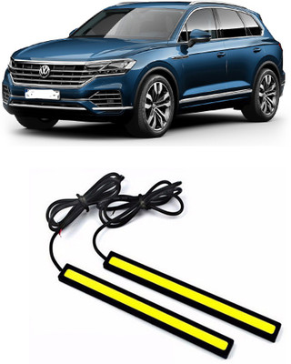 Enfield Works DRL LED LIGHT WHITE PAIR (17CM) EW-3008 Car Fancy Lights(White)