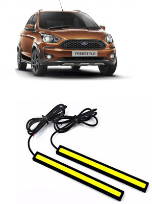Enfield Works DRL LED LIGHT WHITE PAIR (17CM) EW-3643 Car Fancy Lights(White)