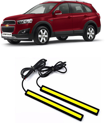 Enfield Works DRL LED LIGHT WHITE PAIR (17CM) EW-161 Car Fancy Lights(White)