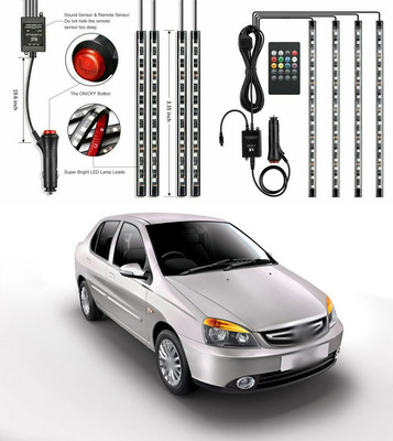 PROEDITION Car Led Light Strip DRL LED Daytime Running Lights a1063 Car Fancy Lights(Multicolor)