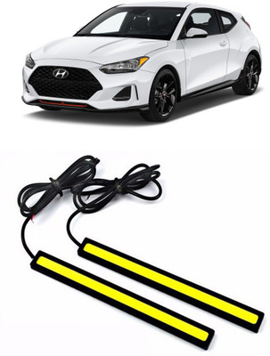 Enfield Works DRL LED LIGHT WHITE PAIR (17CM) EW-1711 Car Fancy Lights(White)