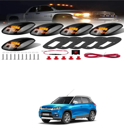 PRTEK Roof Running Top Warning Light ForVitara Brezza Car Fancy Lights(Yellow)