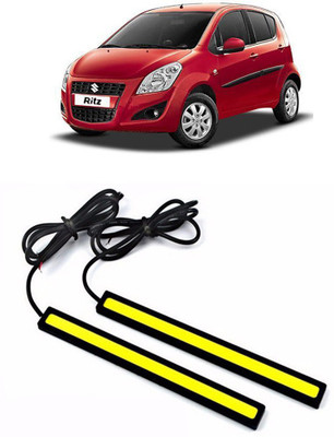 Enfield Works DRL LED LIGHT WHITE PAIR (17CM) EW-786 Car Fancy Lights(White)