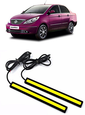 Enfield Works DRL LED LIGHT WHITE PAIR (17CM) EW-1688 Car Fancy Lights(White)