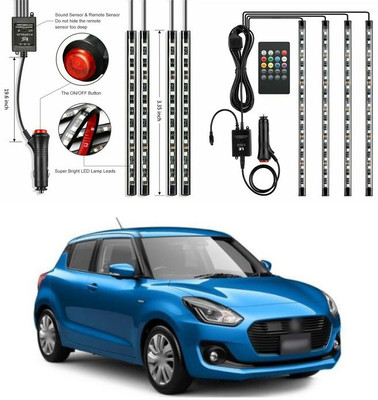 PROEDITION Car Led Light Strip DRL LED Daytime Running Lights a1204 Car Fancy Lights(Multicolor)