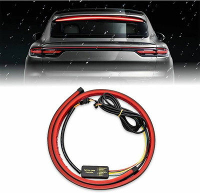 Flipkart SmartBuy New Car LED Strip Light Break Car Rear Tail Lights Turn Signal LED Carbon Lamp Car Fancy Lights(Multicolor)