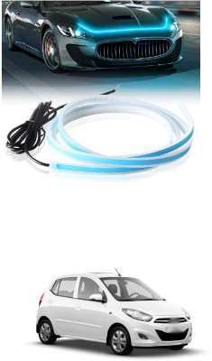 PRTEK Hood Flexible Headlight Waterproof Daytime Running Light Strip 334 Car Fancy Lights(Blue)