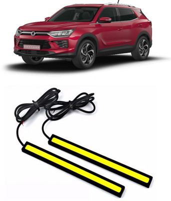 Enfield Works DRL LED LIGHT WHITE PAIR (17CM) EW-1015 Car Fancy Lights(White)