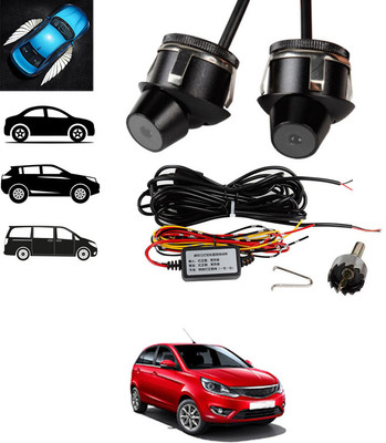 AYW Car Rearview Mirror Welcome Light Angel Wings Shadow Projector Lamp-34 Car Fancy Lights(White)