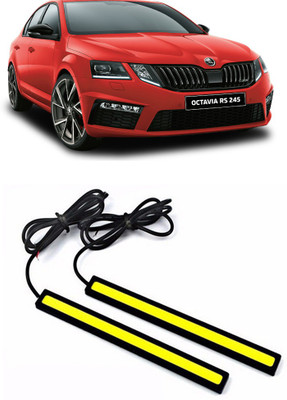 Enfield Works DRL LED LIGHT WHITE PAIR (17CM) EW-2715 Car Fancy Lights(White)