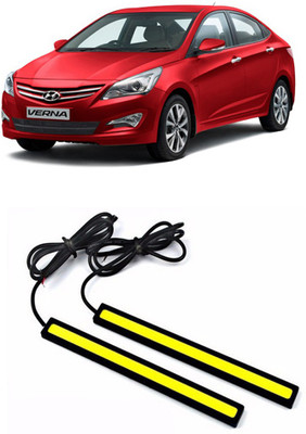 Enfield Works DRL LED LIGHT WHITE PAIR (17CM) EW-4083 Car Fancy Lights(White)