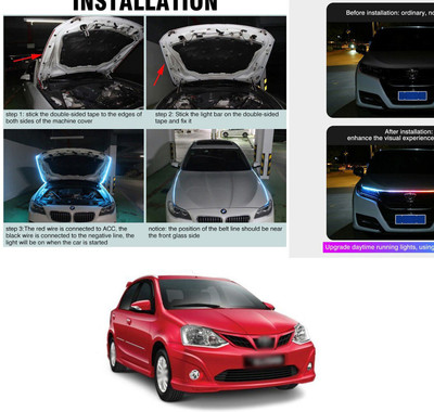 XZRTZ LED Fog Lamp Unit for Toyota Etios Liva