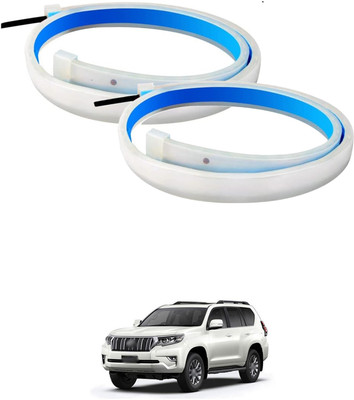 LOVMOTO Universal 12V Exterior Car Led Head Light Day Running Light/Turn Signal sg16 Car Fancy Lights(Multicolor)